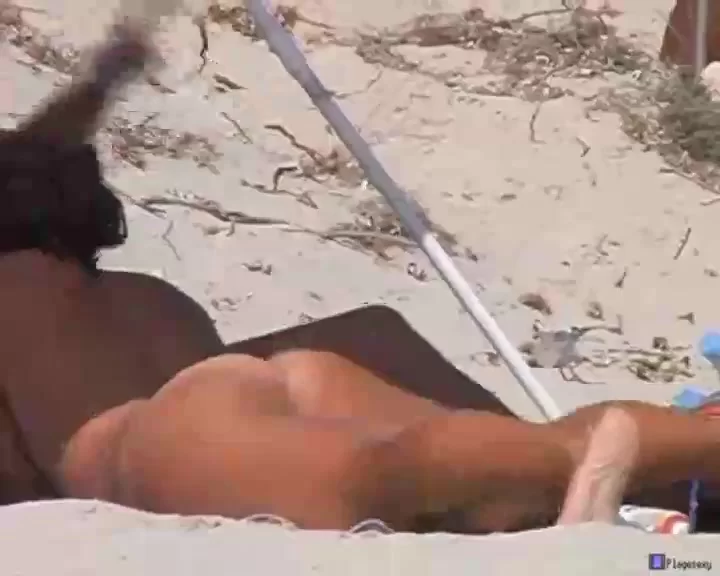50s Nude Beach - Nudists Couples and Women Filmed at the Beach